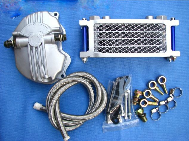 Universal Aluminum  Oil Cooler For 125 cc Motorcycle 